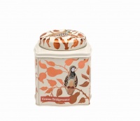 Partridge Print Dome Lid Tin Emma Bridgewater